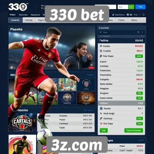 Apostas esportivas em alta no site 330 bet